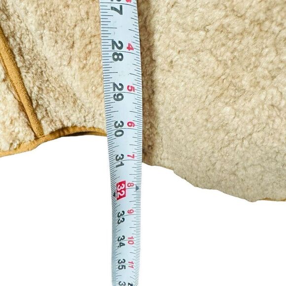 Anthropologie Amina Sherpa Coat Size Large - Picture 4 of 10